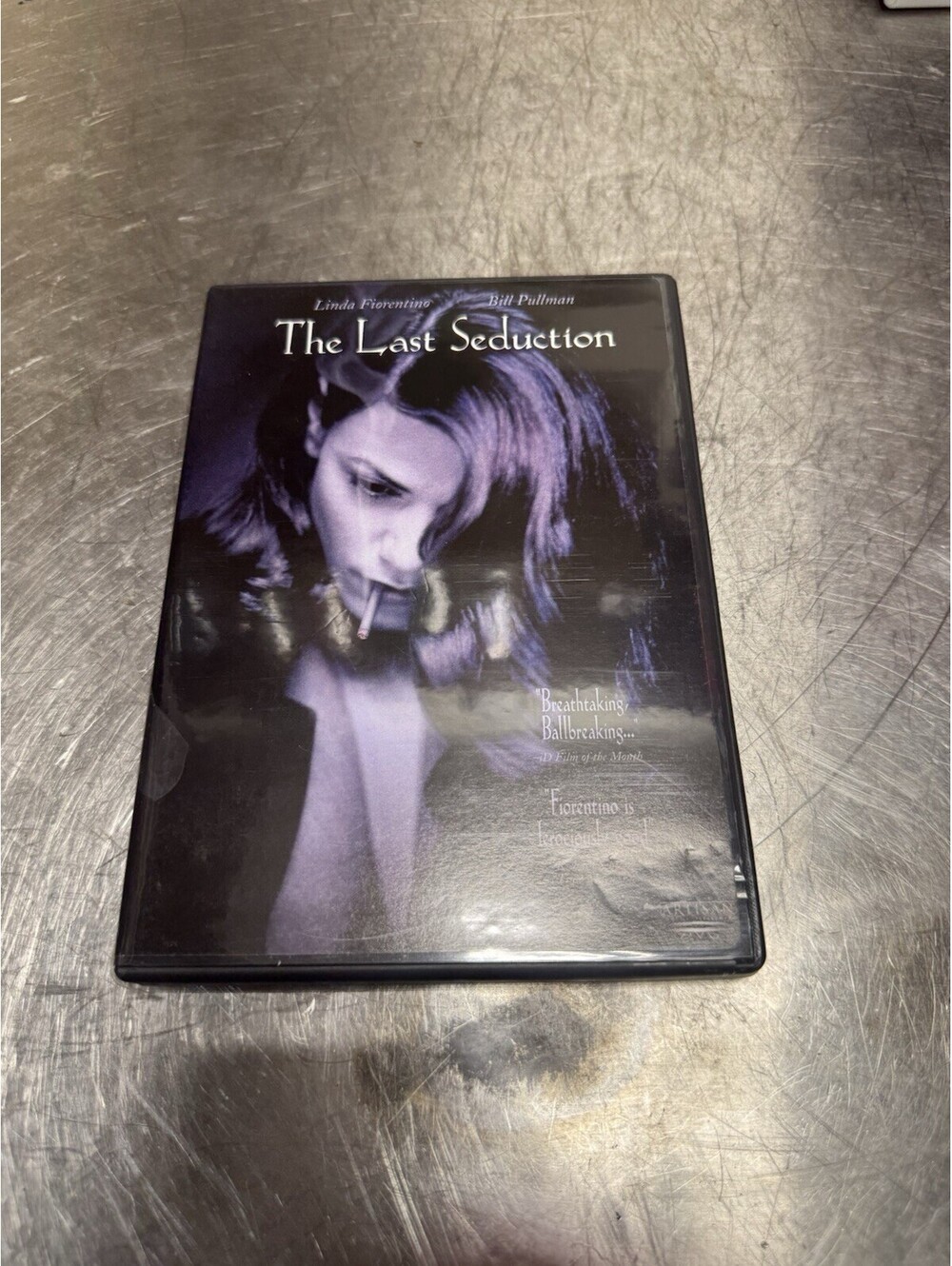 The Last Seduction (DVD) 1994 Linda Fiorentino Sexy Thriller -w/Insert
